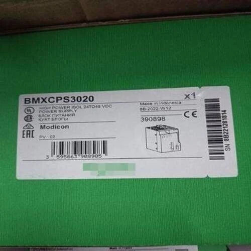1PC New Schneider BMXCPS3020 PLC Standard Isolated DC Power Supply