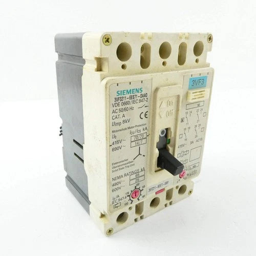 SIEMENS 3VF3211-6ES71-0AA0 3VF3211-6ES71-0AB1 CIRCUIT BREAKER