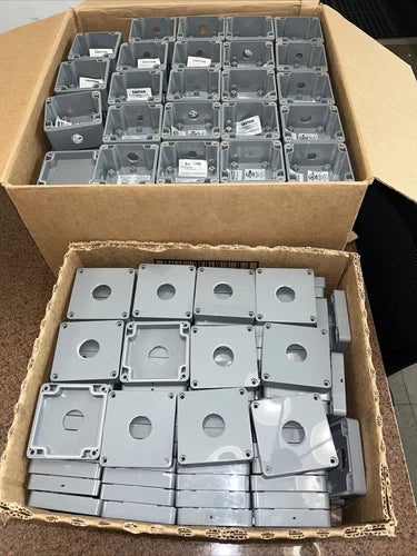 (173)Bud Industries IndoorPlastic Enclosure 3x3  Fast Shipping + Warranty