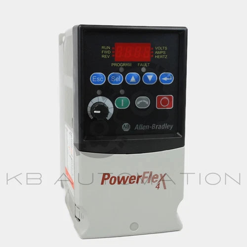 22A-D1P4N104 PowerFlex4 AC Drive, 480V, 3PH, 1.4A, 0.37kW (0.5HP), frame size A