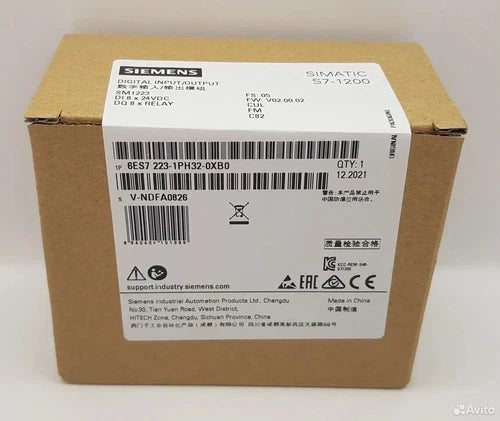 New Siemens 6ES7223-1PH32-0XB0 6ES7 223-1PH32-0XB0 Digital I/O SM 1223