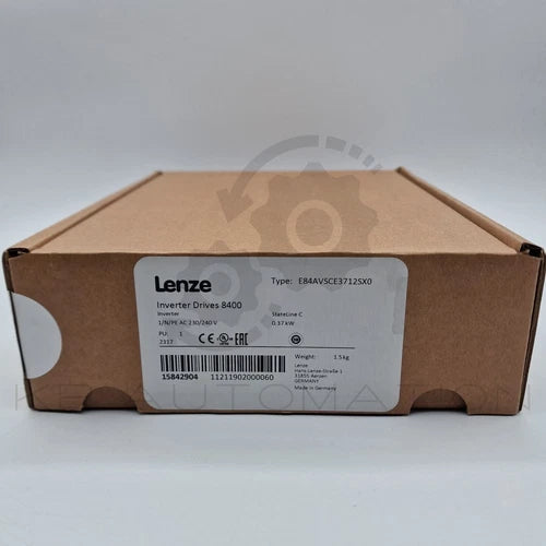 Inversor de frequ¨ºncia Lenze E84AVSCE3712SX0 15842904 8400 StateLine C, 0,37kW