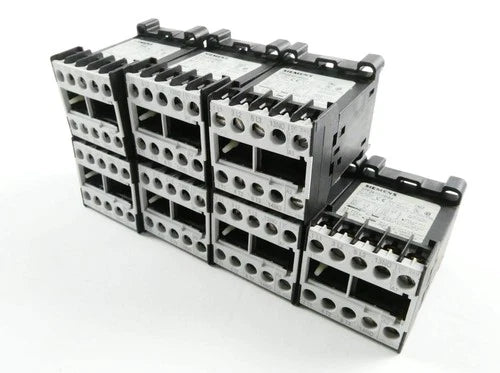7x SIEMENS 3TF2810-0BB4 1NO CONTACTOR (SIZE 00.3 - PIN) - set of 7 *