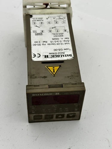 1pc x DATALOGIC TEMPERATURE CONTROLLER QS-00 / 12-24VAC/DC - Hz50-60