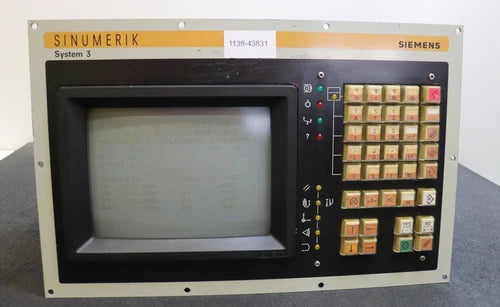 SIEMENS SINUMERIK Screen Control Panel SW/WS 6FC3888-5MC 570 025 9033.02 24VDC