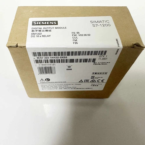 New Siemens 6ES7222-1HH32-0XB0 S71200 Digital Output SM 1222 6ES7 222-1HH32-0XB0