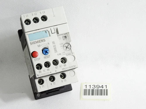 Siemens 3RU1116-0CB1 Overload relay 0.18...0.25 A