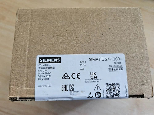 Siemens 6ES7214-1HG40-0XB0 NEW & SEALED