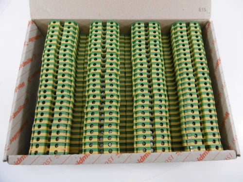 100 x Weidm¨¹ller Schutzleiter-Reihenklemme EK 4/35 | 0661160000 NEU OVP