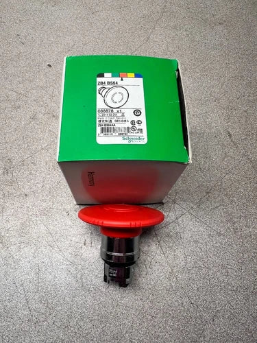 NEW IN BOX SCHNEIDER ELECTRIC MUSHROOM HEAD ZB4 BS64