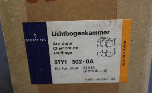 SIEMENS Lichtbogenkammer 3TY1302-0A - f¨¹r Sch¨¹tz 3TA30