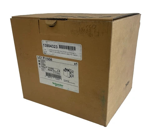 NEW SCHNEIDER ELECTRIC LC1F115G6 CONTACTOR 24V 3000AMP