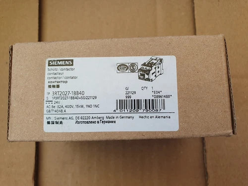 Siemens 3RT2027-1BB40 NEW