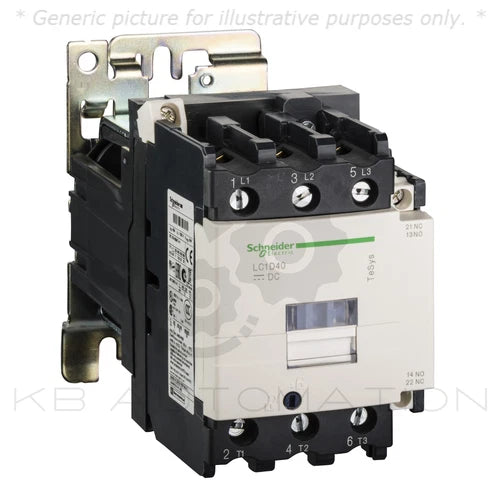 施耐德 LC1D406SWS207 TeSys D Schétz - 3P (3NO) AC-3 40A =440V - Spule 72VDC