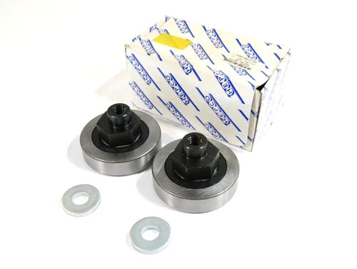 2 unidades Hepco THRN-58-E-NS | St¨¹tzrolle exzentrisch | ? 58 mm