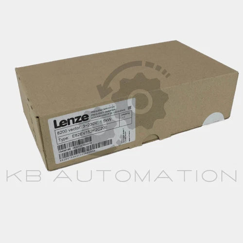 Inversor de frequ¨ºncia vetorial Lenze E82EV152K2C200 (13436168) 8200, 230V AC, 1,5kW