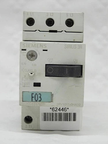 Siemens 3RV1011-0HA10 Motorschutzschalter Sch¨¹tz 3RV1 011-0HA10