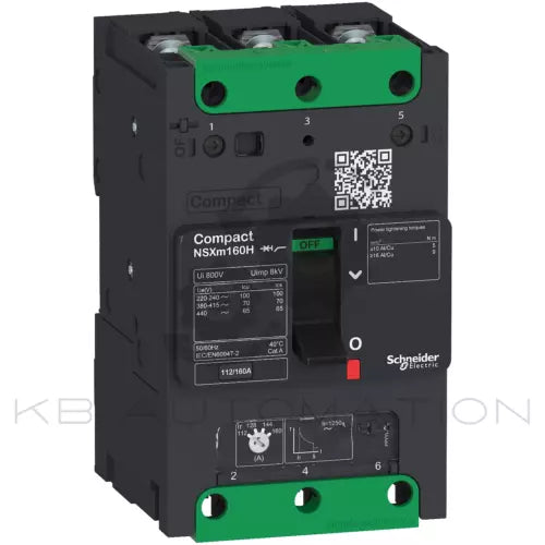 施耐德 LV426253 Leitungsschutzschalter ComPact NSXm B（25kA，415V AC），...