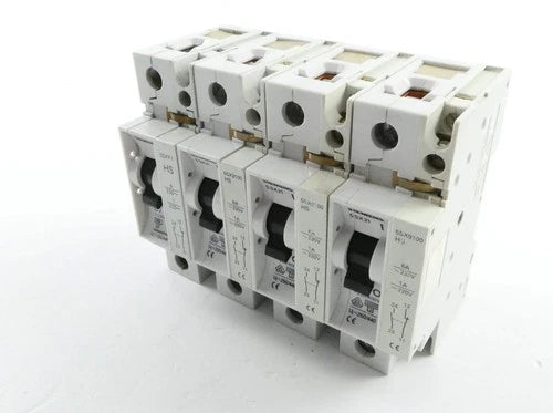 4x SIEMENS 5SX21 C2 / S5X9 CIRCUIT BREAKER - set of 4