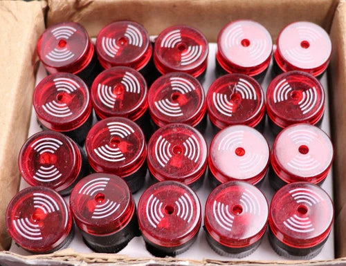 20x Signalgeber AD16-16SM Farbe Rot 12V unbenutzt in OVP
