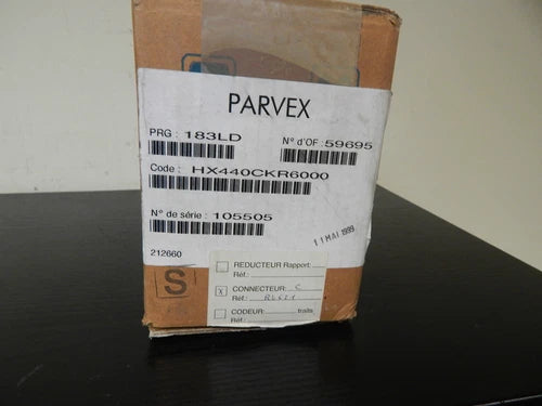 Parvex Brushless Servo Motor HX440CKR6000
