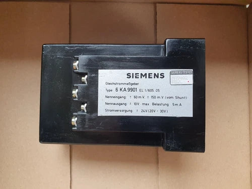 Siemens 6KA9901 EL1/605.05 NEW
