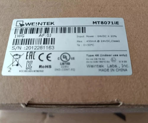 WEINTEK MT8071IE , New!! , Env¨ªo R¨¢pido!! , FACTURA GARANT?A INVOICE