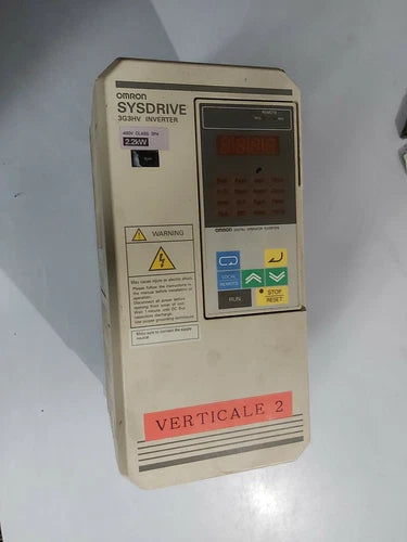 3G3HV-A4022-CE 400V 2,2KW OK TESTE PLC OMRON YASKAWA INVERSOR