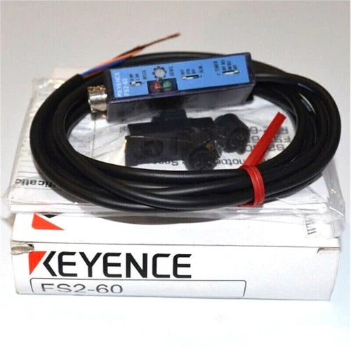 1PC KEYENCE FS2-60 Fiber Optic Amplifier Sensor New In Box