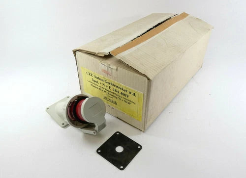 10 St¨¹ck CEEform Anbau Ger?testecker 5 polig |16A-6h | 220/380V~ |  240/415V~