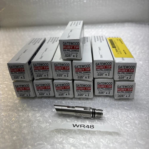 **New (Lot Of 13) Gatewood Ruby Tip RA-PRL259MSS Ruby Parallel .025¡± x 2 #