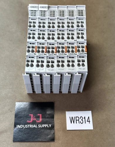 (6) PREOWNED- WAGO 750-431 Digital 8 Channel Input Modules || FAST SHIPPED ????