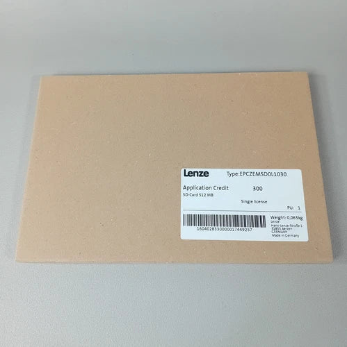 Lenze EPCZEMSD0L1030 Application Credit SD-Card 512 MB NEU OVP versiegelt
