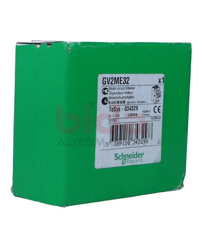 施耐德 GV2ME32 (034329) Motorschutzschalter 3p 电机断路器