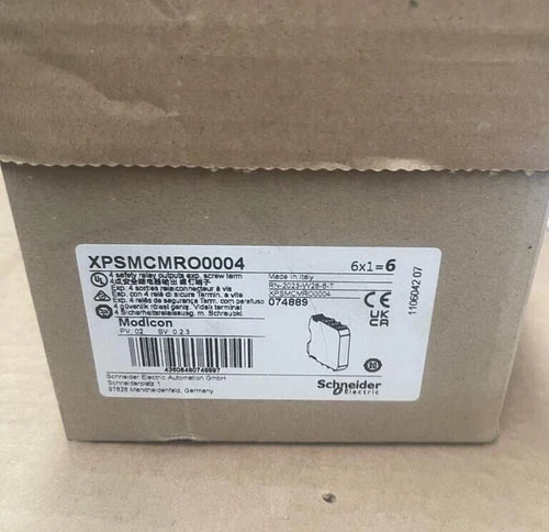 Schneider Electric Modicon XPSMCMRO0004 4xSafety Relay Outputs