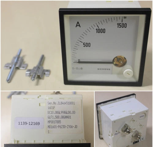 SIEMENS Strommesser M01601-P6230-ZY06-J0 IL8464510001  1601P
