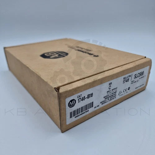 Módulo de entrada digital 1746-IB16 SLC 500 de 16 pontos, entradas de drenagem de 10-30 V CC