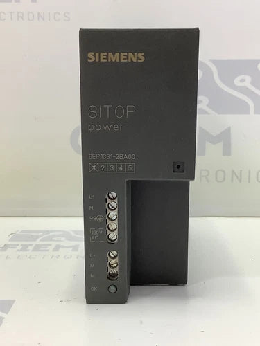 6EP13312BA00 - SIEMENS - 6EP1331-2BA00 24VDC 2A Power Supply REFURBISHED