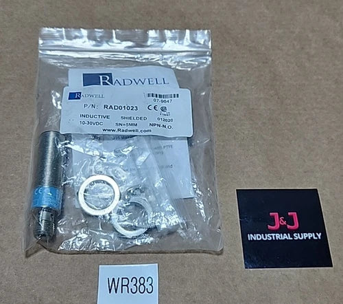 *BRAND NEW* Radwell RAD01023 Inductive Proximity Sensor 10-30Vdc 5mm + Warranty!