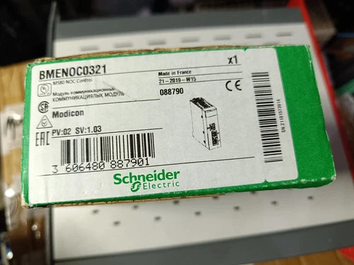 施耐德 BMENOC0321，环境好！！ Factura Garant——发票！！