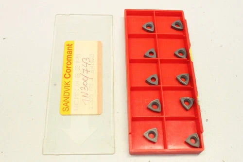 10x SANDVIK 6N414603 WCMX 04 02 08 135 P35 Wendeschneidplatten WCMX040208 OVP