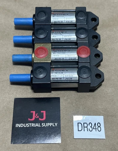 (4) NEW NO BOX- Norgren TC 5/16-REV.#0, Pneumatic Air Cylinder Max 150 PSI ????