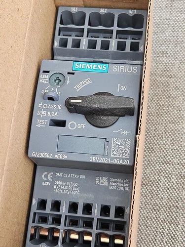Siemens 3RV2021-0GA20 NEW