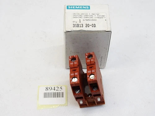Siemens CONTACT BLOCK WITH HOLDER / 3SB1320-0D / Neu OVP