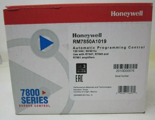 1PC New Honeywell RM7850A1019 Burner Control RM7850A1019 Expedited Shipping