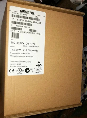 1PC For Siemens 6SE6440-2UD31-1CA1 New