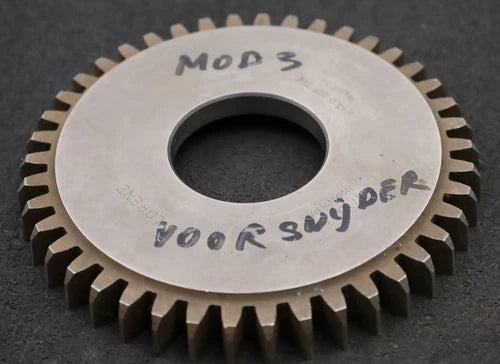 LORENZ Scheibenschneidrad Vorschneider DIN3972 m= 3mm EGW 20¡ã Z= 42 hkw= 1,54m