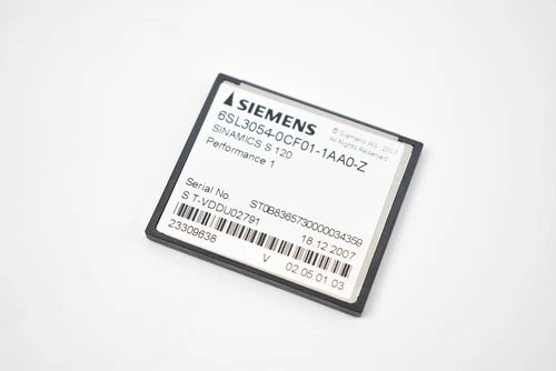 Siemens sinamics S120 CF Card 6SL3 054-0CF01-1AA0-Z ( 6SL3054-0CF01-1AA0-Z )