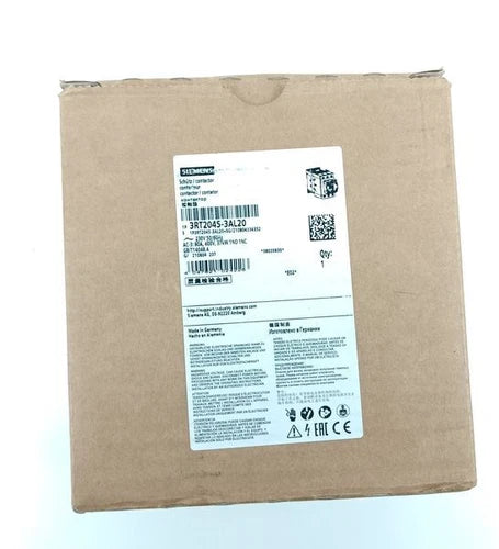 Siemens SIRIUS 3RT2045-3AL20 Leistungssch¨¹tz 80A 37kW 400V 230V UNUSED & OVP