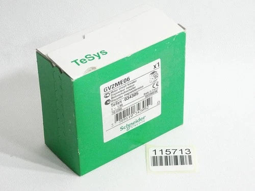 Schneider Electric TeSys GV2ME06 Motorschutzschalter 1-1.6A 034305 / Neu OVP